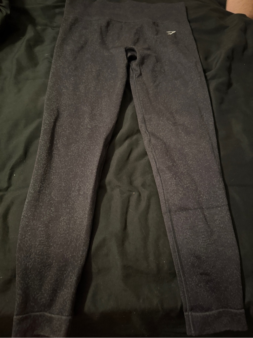 Gymshark Charcoal Black Seamless Leggings